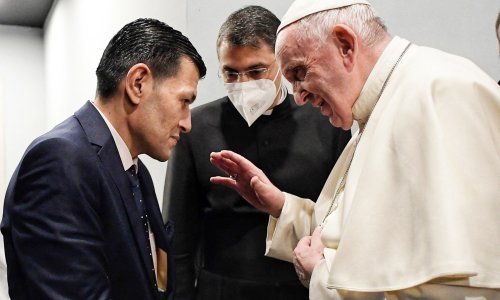 Papa se susreo s ocem sirijskog dječaka koji se utopio i postao simbol migrantske krize