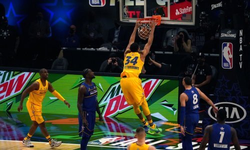 Giannis odigrao savršenu utakmicu i uzeo MVP trofej; uoči spektakla zavladala pomutnja zbog koronavirusa i dvije zvijezde kojima nisu dali igrati