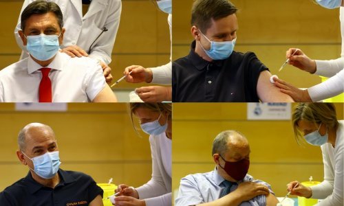 Pahor i Janša cijepili se AstraZenecom: 'Ovo je ključni faktor za okončanje epidemije'