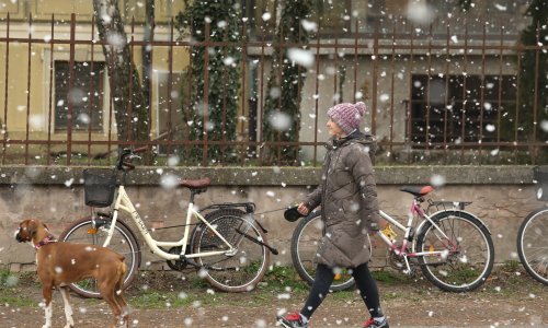 [FOTO] Jak vjetar radi probleme u prometu, pogledajte gdje će tijekom dana biti snijega