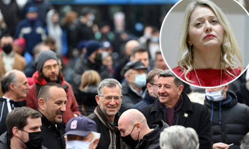 Capakova zamjenica o prosvjedima protiv korona mjera: Gospodin Sladoljev nije liječnik, nije završio medicinski fakultet. Mi zdravstveni djelatnici znamo sve o Covidu
