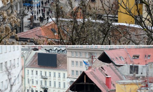 [FOTOPRIČA] Ovako Zagreb izgleda danas, a ovako je izgledao 22. ožujka prošle godine nakon potresa