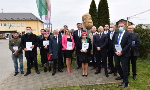 Belica: Proizvođačima krumpira ugovori vrijedni 53 mil. kuna za izgradnju skladišta