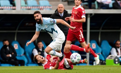 [FOTO] Slovenci su nakon povijesne pobjede protiv Hrvatske bili u euforiji, ali sada su doživjeli bolno prizemljenje