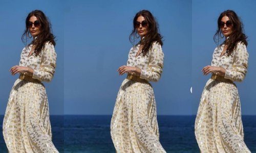 Omiljena pedeset plus influencerica modno briljira u haljini koju bi svaka zaljubljenica u modu rado prošetala ovoga proljeća