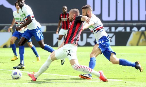 Ante Rebić odigrao pola sata u remiju Milana i Sampdorije; ulaskom hrvatskog napadača i jokera s klupe Rossoneri su živnuli i stigli do boda