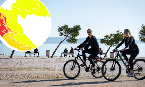 Još danas sunčano, a zbog onoga što slijedi sutra DHMZ izdao upozorenje