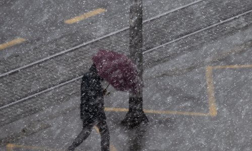 [FOTO/VIDEO] Snijeg zabijelio unutrašnjost, temperatura osjetno pala; u Zagrebu stablo palo na parkiralište
