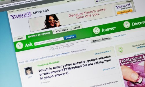 Yahoo Answers odlazi u prošlost, gašenje početkom svibnja