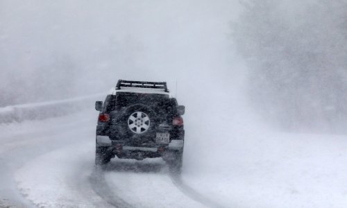 Zbog zimskih uvjeta zatvorena brza cesta Solin-Klis