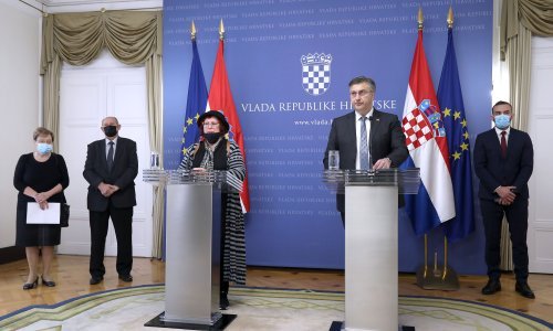 [FOTO/VIDEO] Plenković potvrdio: Covid-dodatak od 400 do 1500 kuna dobiva oko 850 tisuća umirovljenika