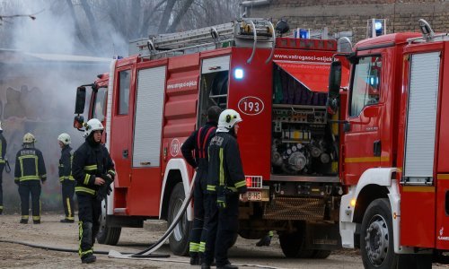U Stobreču gorjeli kontejneri, uhićena jedna osoba