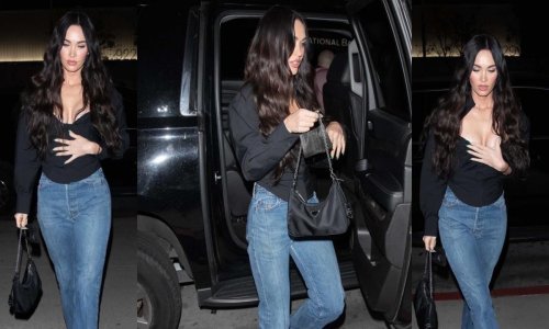 U štiklama i trapericama: Atraktivna brineta spojila dva najpoželjnija komada ove sezone