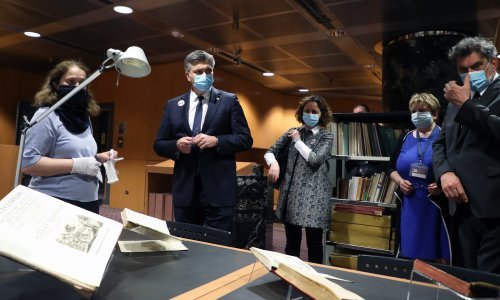 Plenković: S pravom se ponosimo bogatstvom hrvatske književne baštine