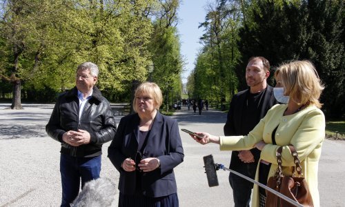 Anka Mrak Taritaš u Maksimiru predstavila program za održivi i zeleni razvoj Zagreba