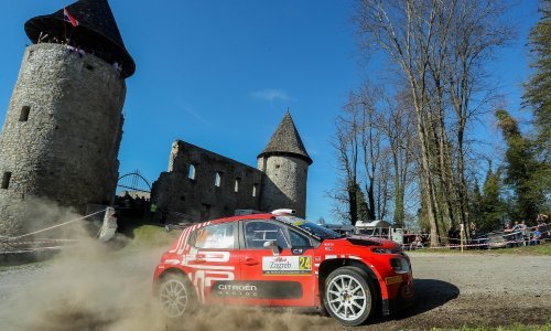 [FOTO] Aktualni svjetski prvak Sebastien Ogier u vodstvu nakon drugog dana Croatia Rallyja, ali Evans i Neuville opasno su mu blizu