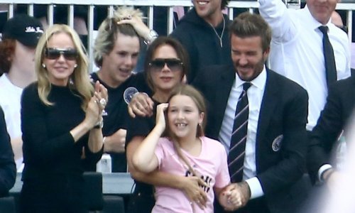 Nakon četiri mjeseca provedenih na Floridi, Beckhamovi su se napokon vratili kući