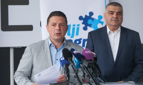 Stojak i Andrić predali svoju listu za zagrebačku Skupštinu