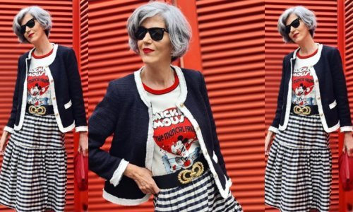 Tenisice i suknja itekako dobro izgledaju bez obzira na godine, a to je dokazala i omiljena pedeset plus influencerica