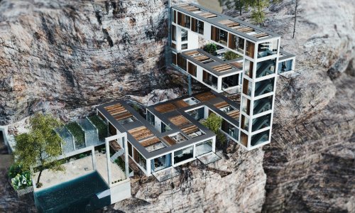 [FOTO] Zavirite u nevjerojatnu kuću koja visi s ruba litice