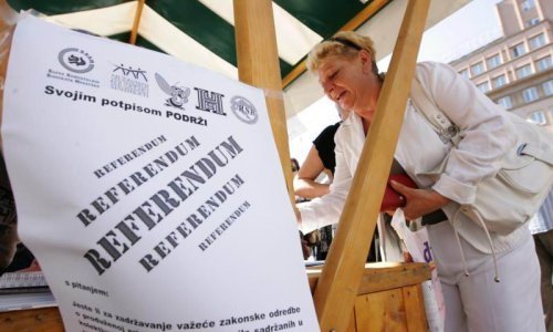 Za referendum potpisalo 813.016 građana!