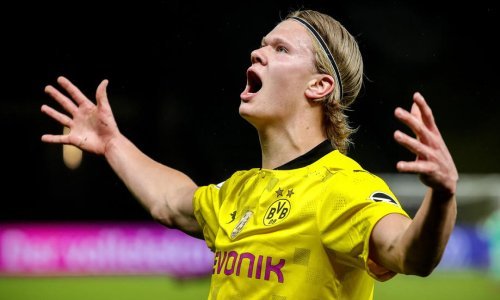 [FOTO] Haaland i Sancho s po dva gola razbili 'bikove' i osvojili njemački Kup; Olmo je zabio i samo ublažio težak poraz Leipziga