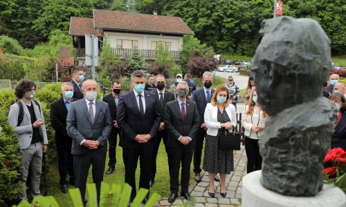 [FOTO] Plenković u Velikom Trgovišću: I dalje brodimo putem koji nam je postavio Franjo Tuđman