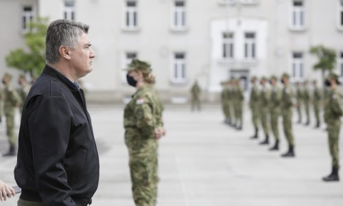 [FOTO] Prisegnuo 30. naraštaj ročnika, poruku za njih imao je i predsjednik Milanović