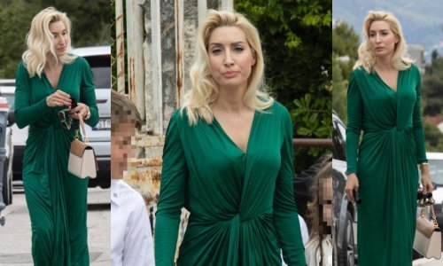 Ni ovoga puta nije štedjela na stajlingu: U haljini od 10 tisuća kuna Fani Kerum obavila građansku dužnost