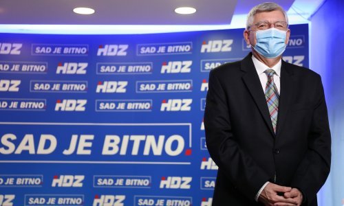 Reiner u stožeru HDZ-a: Mediji su mjesecima proglašavali Tomaševića za pobjednika, sad vidimo da to baš nije tako