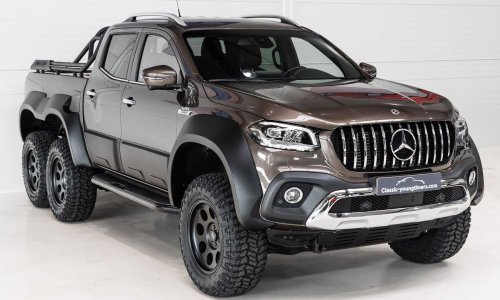 [FOTO/VIDEO] I gospodarska vozila prerađuju, zar ne? Upoznajte Mercedes-Benz X 350d 6 Wheeler pick-up