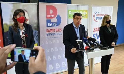 Zajedno u drugi krug; Domovinski pokret i SDP pozvali birače u Bjelovarskoj županiji: Zaokružite ime Damira Bajsa za župana