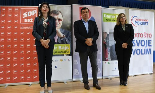 SDP: Nema koalicije s Domovinskim pokretom, SDP dao podršku Damiru Bajsu za drugi krug izbora Bjelovar
