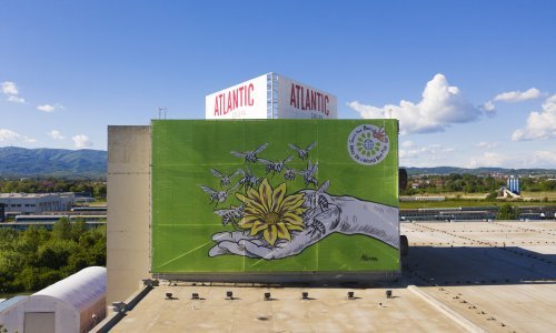 Svjetski dan pčela u Zagrebu – umjetnički rad na Slavonskoj aveniji