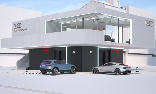[FOTO] Audijev pilot projekt brzih punionica; Fleksibilan i održiv koncept dok čekate da vam se napuni električni auto