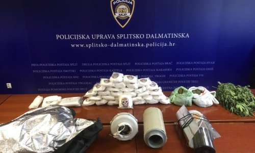 [VIDEO] Najveća zapljena amfetamina u Hrvatskoj do sada, policija otkrila čak 35 kilograma droge