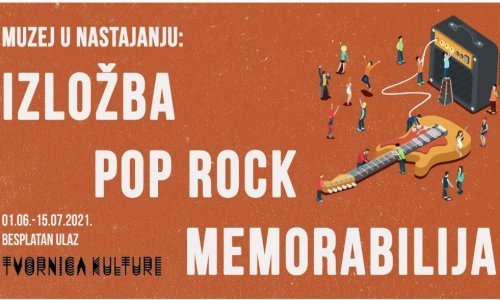 Tvornica kulture predstavlja: Izložba pop rock memorabilija