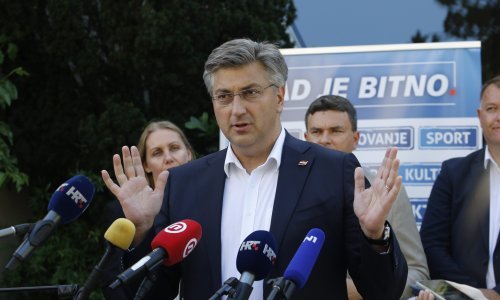 Plenković: Ljevica se zgraža zbog huškanja Škore, a Škoro kao neki naivni pajac upada u mrežu onih koji će ga pregaziti kao plitak potok