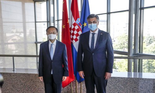 [FOTO] Plenković primio prvog čovjeka kineske diplomacije: Hrvatska nastavlja jačati veze s Kinom