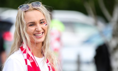 [FOTO] Kako je bilo lijepo opet vidjeti hrvatske navijače na tribinama; Španjolci su bili u potpunosti nadglasani u Mariboru