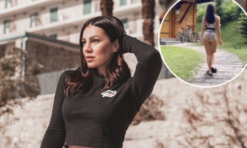 [FOTO/VIDEO] Bilo na plaži Jadranskog mora ili na obali Kupe Žanamari izgleda zanosno; snimila je video u badiću i ponovno dovela internet do usijanja