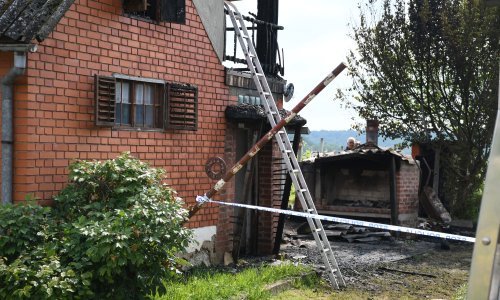 [FOTO] Tragedija kod Bjelovara: Dva mladića poginula u požaru nakon tuluma, jedan od njih se mijenjao za smjenu