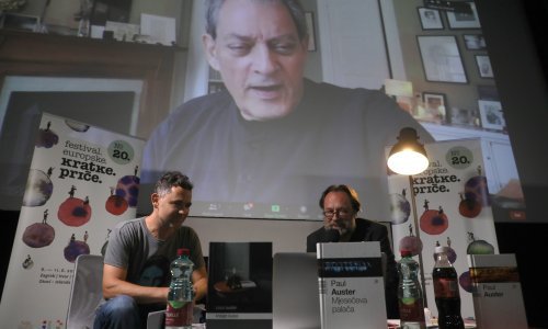 Legendarni američki pisac Paul Auster otvorio Festival europske kratke priče: Svijet je u mojoj glavi, a tijelo je u svijetu