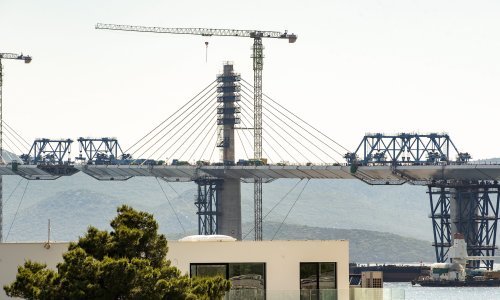 [FOTO] Hrvatska će Pelješkim mostom biti spojena prije roka, već za 30-ak dana