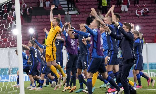 [FOTO] U utakmici u kojoj je nogomet bio sasvim sporedan Finska ipak uspjela iznenaditi Dansku i kreirati prvu senzaciju na Euru