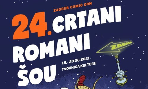 Počinje 24. Međunarodni festival stripa Crtani romani šou – Zagreb Comic Con, najveći regionalni festival stripa