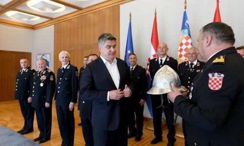 Vatrogasci kod Milanovića: Spremni smo za protupožarnu sezonu