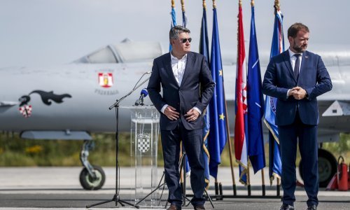 [VIDEO/FOTO] Milanović o borbenim avionima: To je nešto čega se neprijatelj plaši; naježim se kad čujem zvuk aluminijske ptice