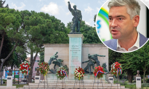 Boris Miletić i Filip Zoričić osudili oskvrnuće spomenika u Titovom parku: 'Svjedočimo sramotnom činu već drugi put u posljednjih dvadeset dana'