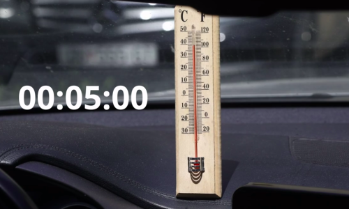 [VIDEO] Pogledajte kojom brzinom raste temperatura u autu parkiranom u suncu. Boravak u njemu može biti koban